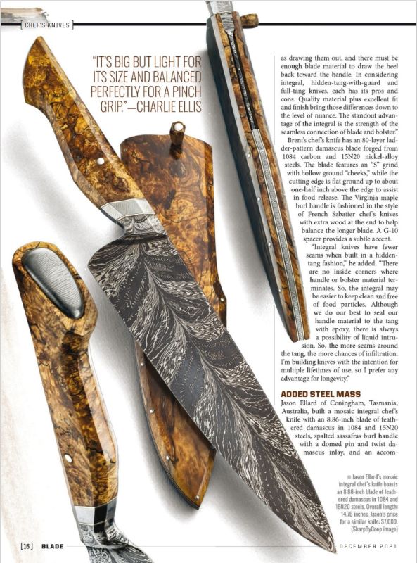 خرید مجله خارجی چاقو تبر سلاح سرد Blade 