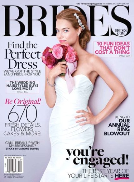 مجله خارجی لباس عروس مراسم عروسی Brides USA 